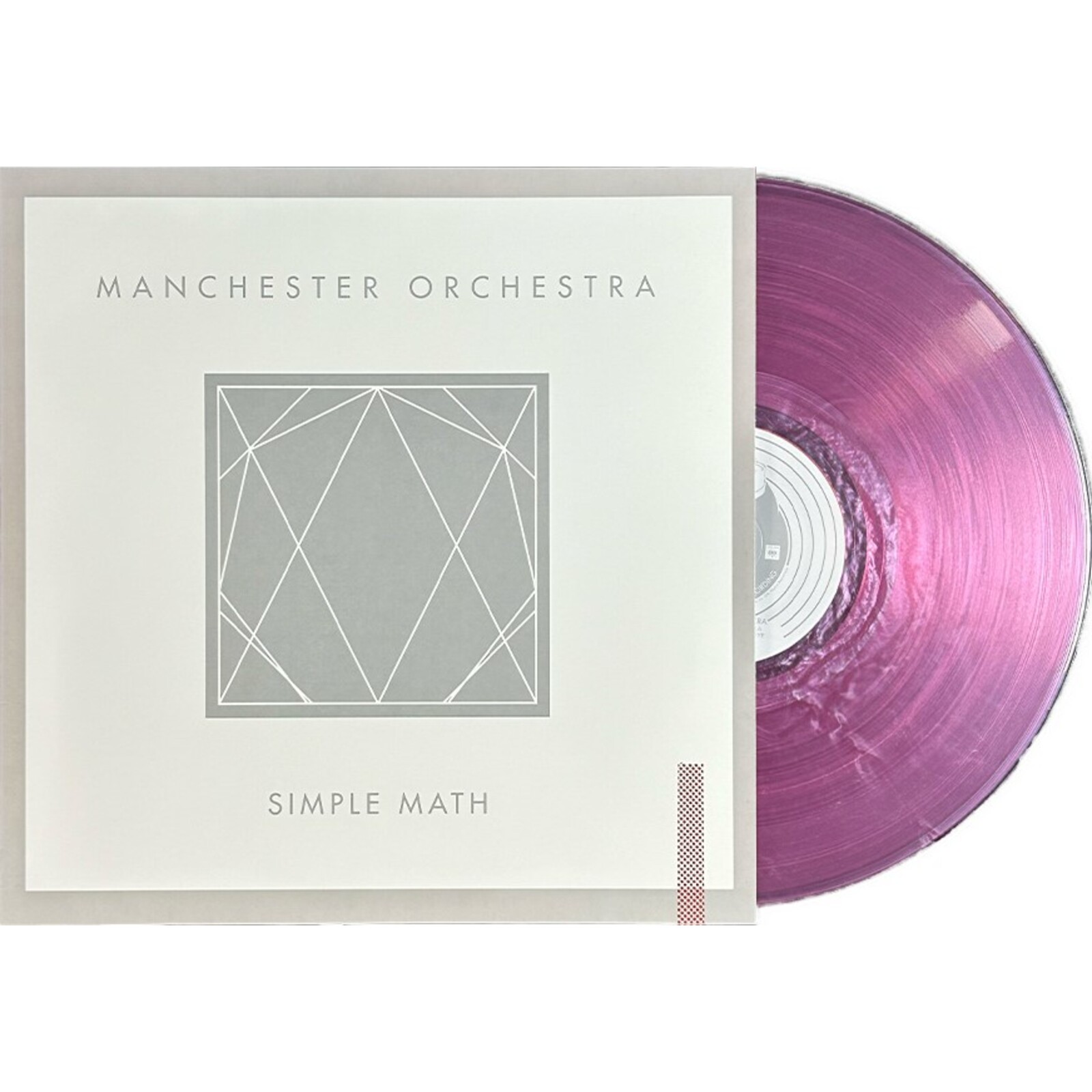 Picture of Manchester Orchestra - Simple Math (Pink Swirl Vinyl)