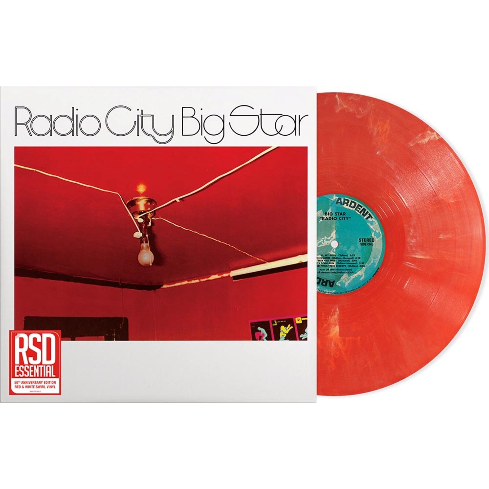 Picture of Big Star - Radio City (Red & White Swirl Vinyl)