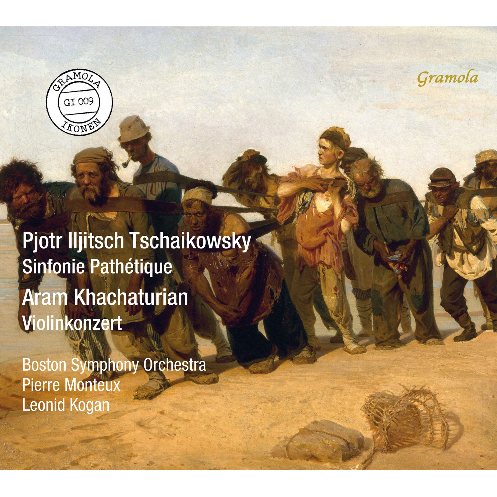 Picture of Leonid Kogan; Boston Symphony Orchestra; Pierre Monteux - Pjotr Iljitsch Tschaikowsky: Sinfonie Pathetique; Aram Khachaturian: Violinkonzert