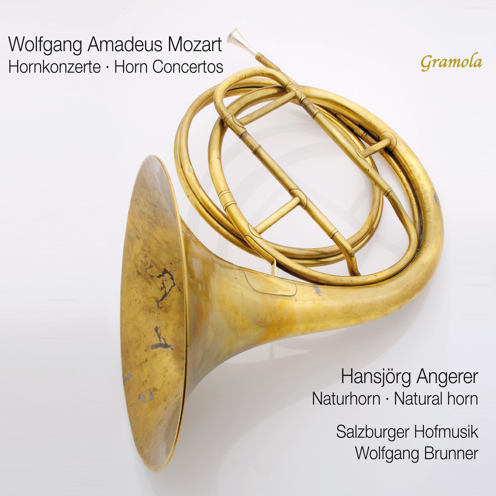 Picture of Salzburger Hofmusik; Hansjorg Angerer; Wolfgang Brunner - Wolfgang Amadeus Mozart: Horn Concertos