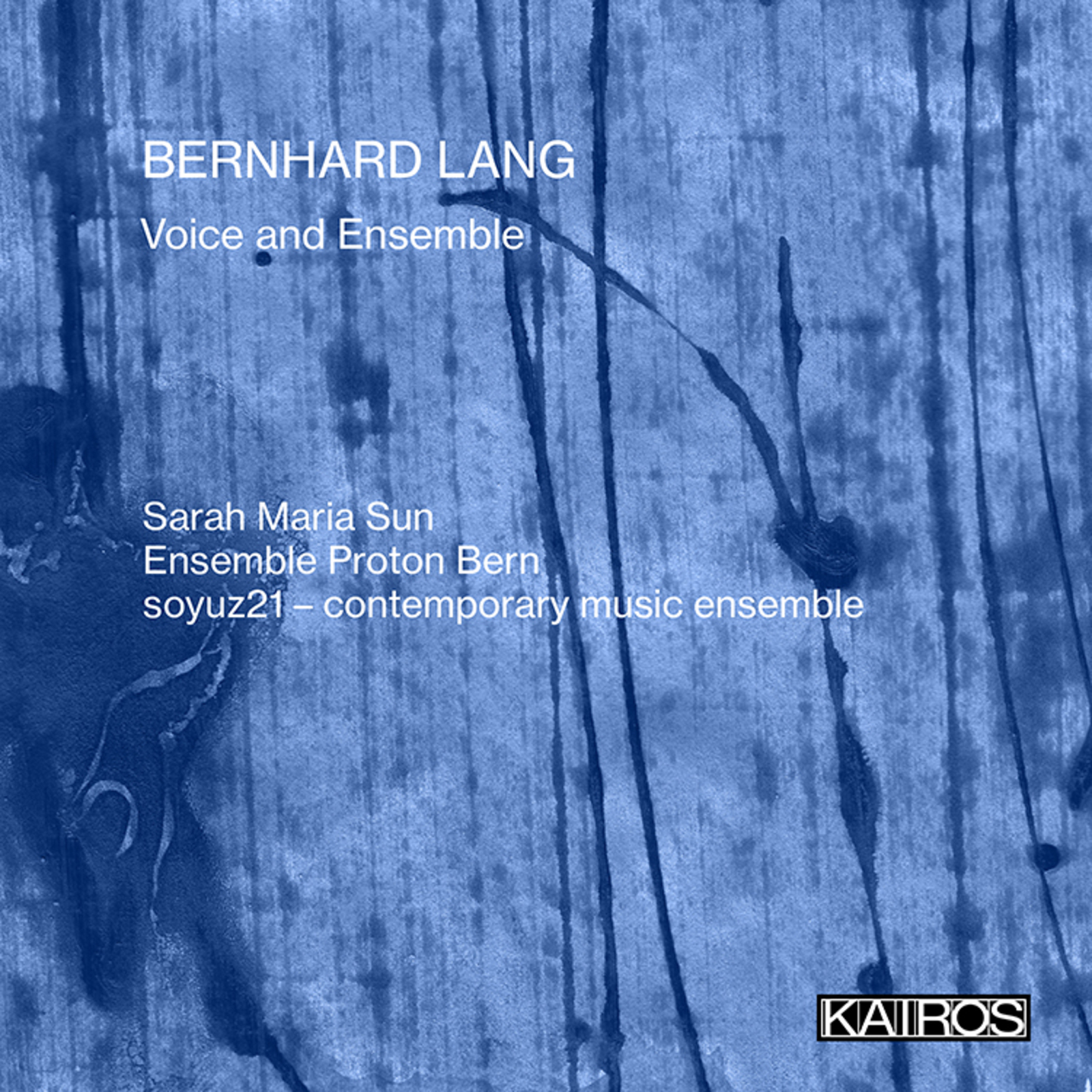 Picture of Sarah Maria Sun, Ensemble Proton Bern, soyuz21 - contemporary music ensemble - Bernhard Lang: Voice and Ensemble