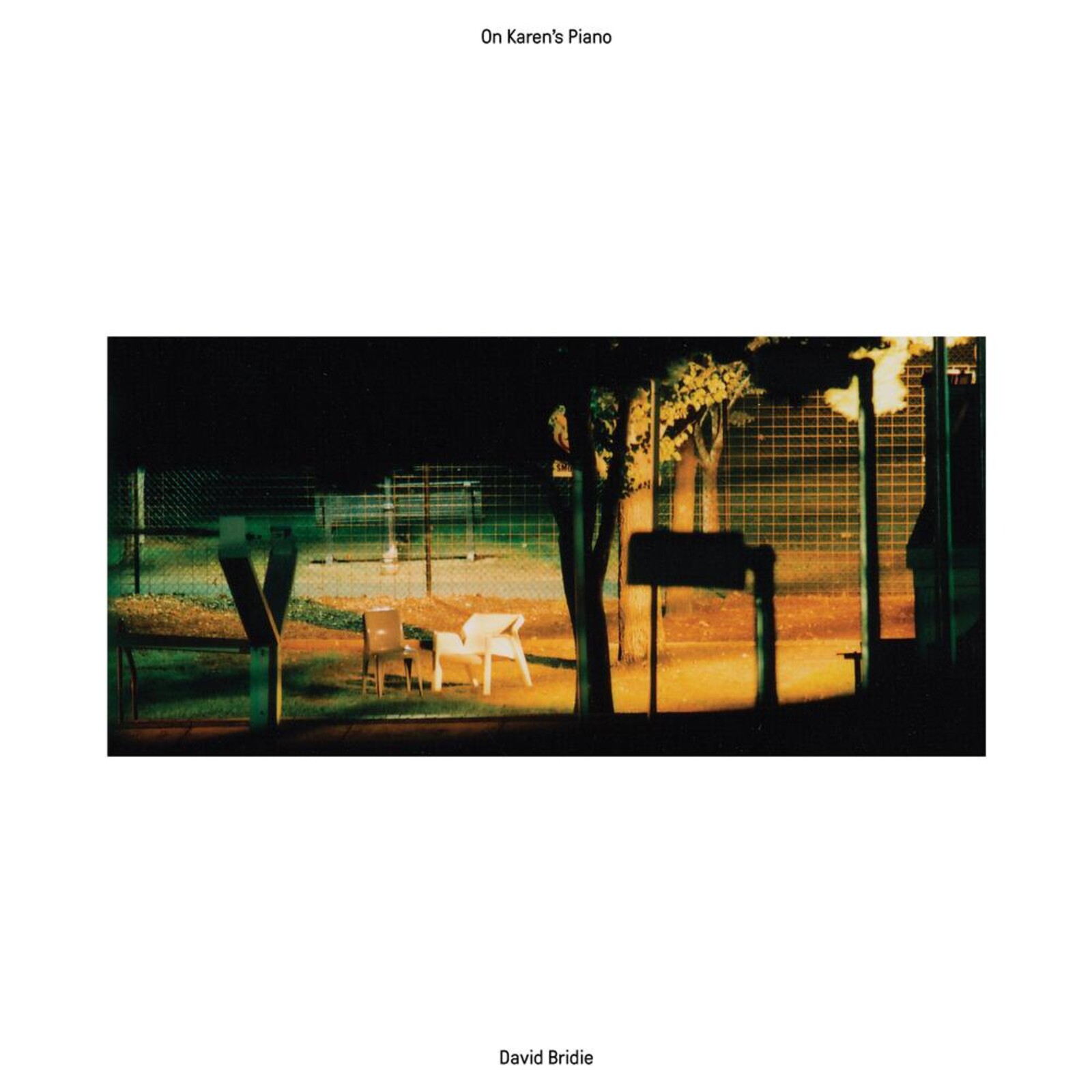 Picture of David Bridie - On Karen's Piano