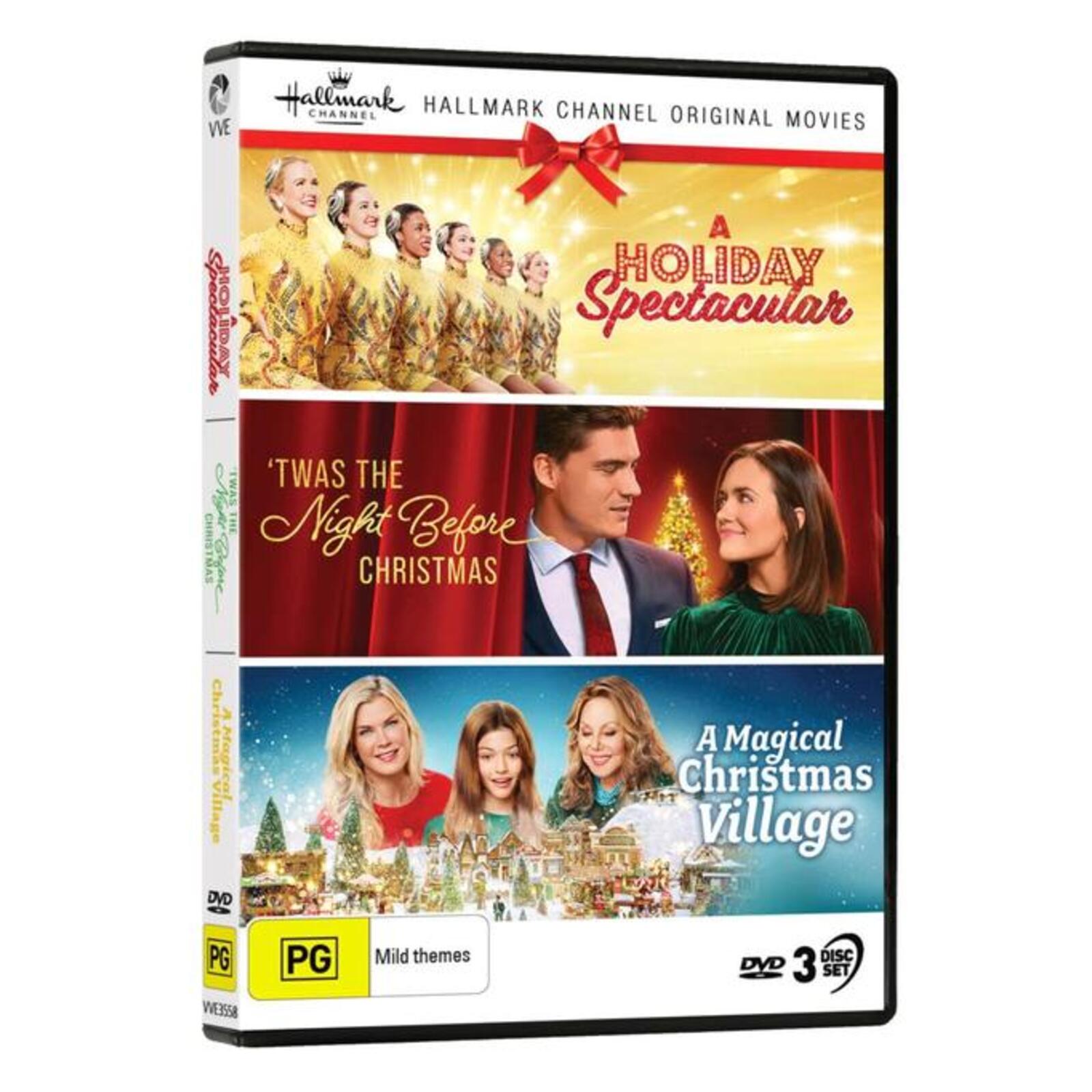 Picture of Hallmark Christmas Collection 34 - A Holiday Spectacular / 'Twas The Night Before Christmas / A Magical Christmas Village