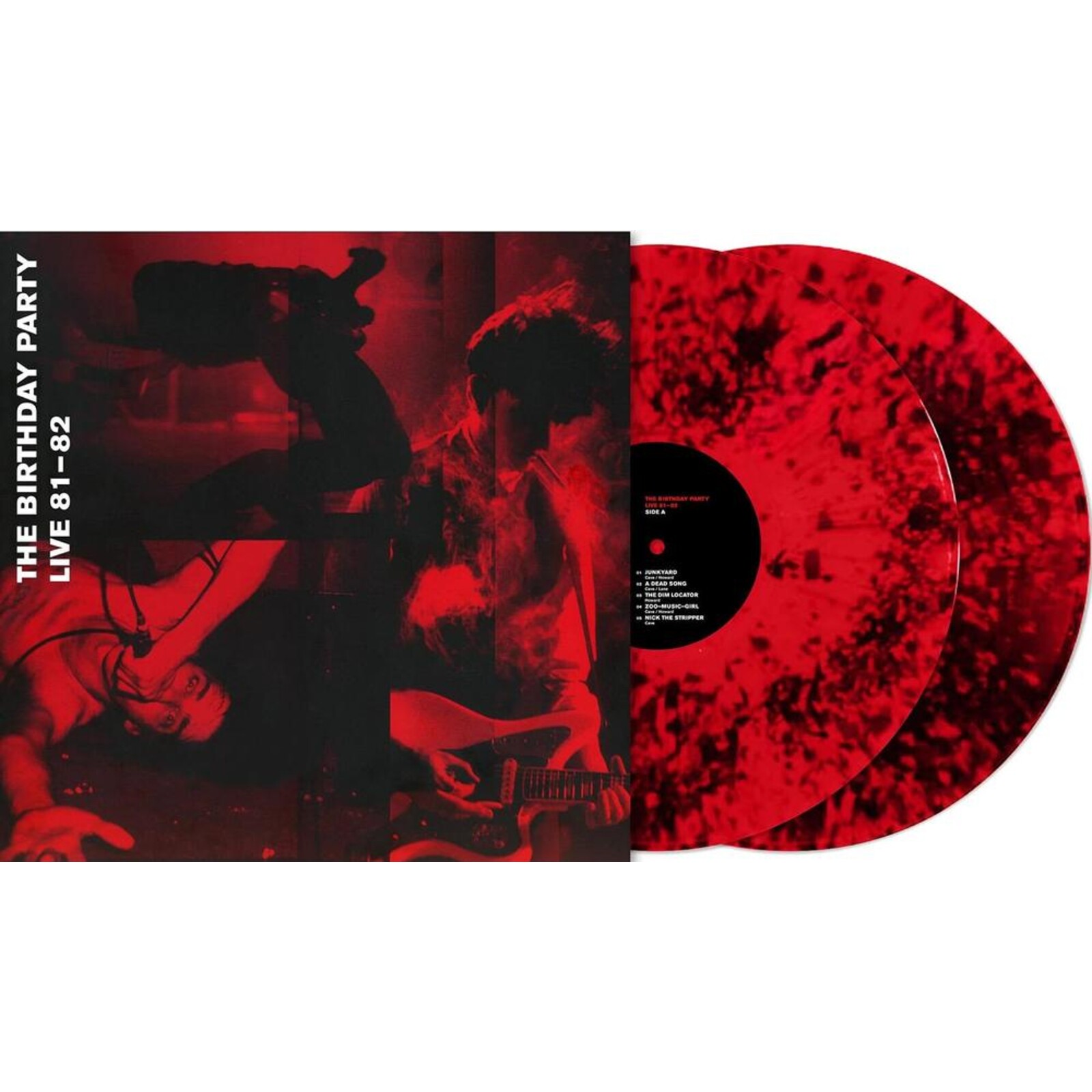 Picture of Birthday Party - Live 81-82 (Transparent Red W/Black Dust)
