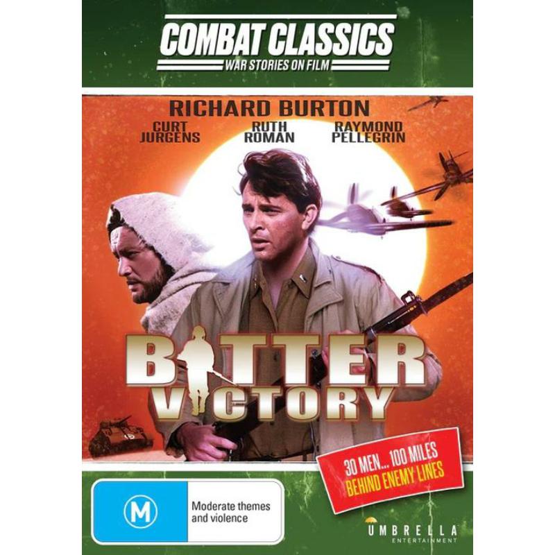 Picture of Richard Burton, Curd J Roman - Bitter Victory (Combat Classics)