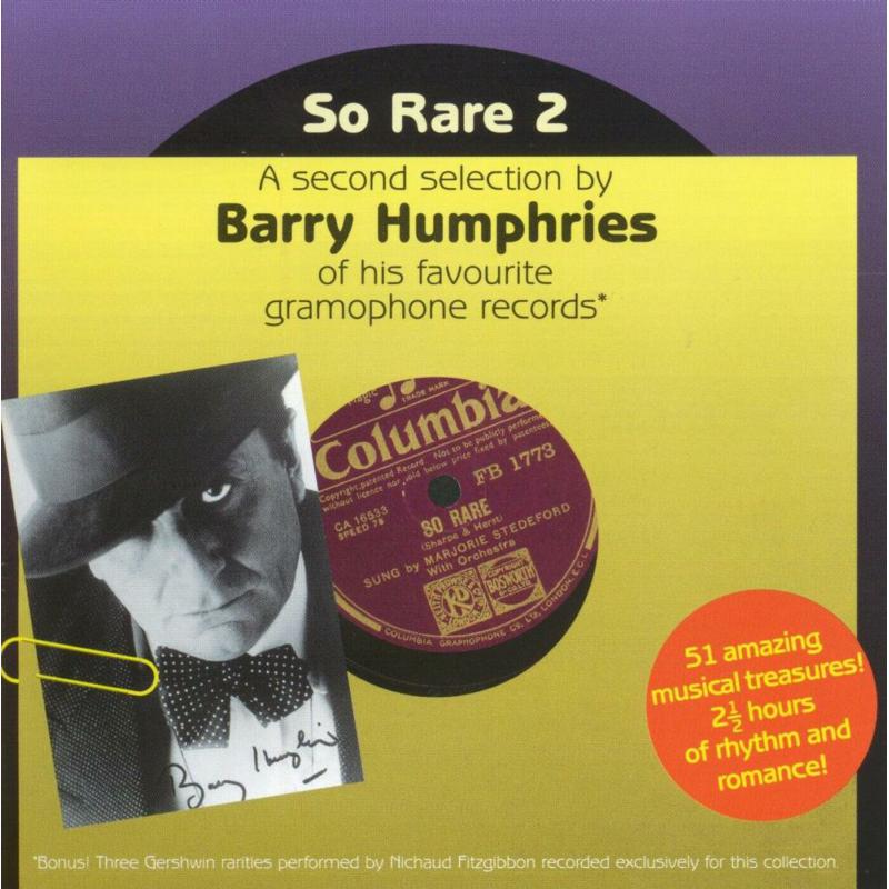 Picture of Barry Humphries- So Rare - So Rare Volume Two