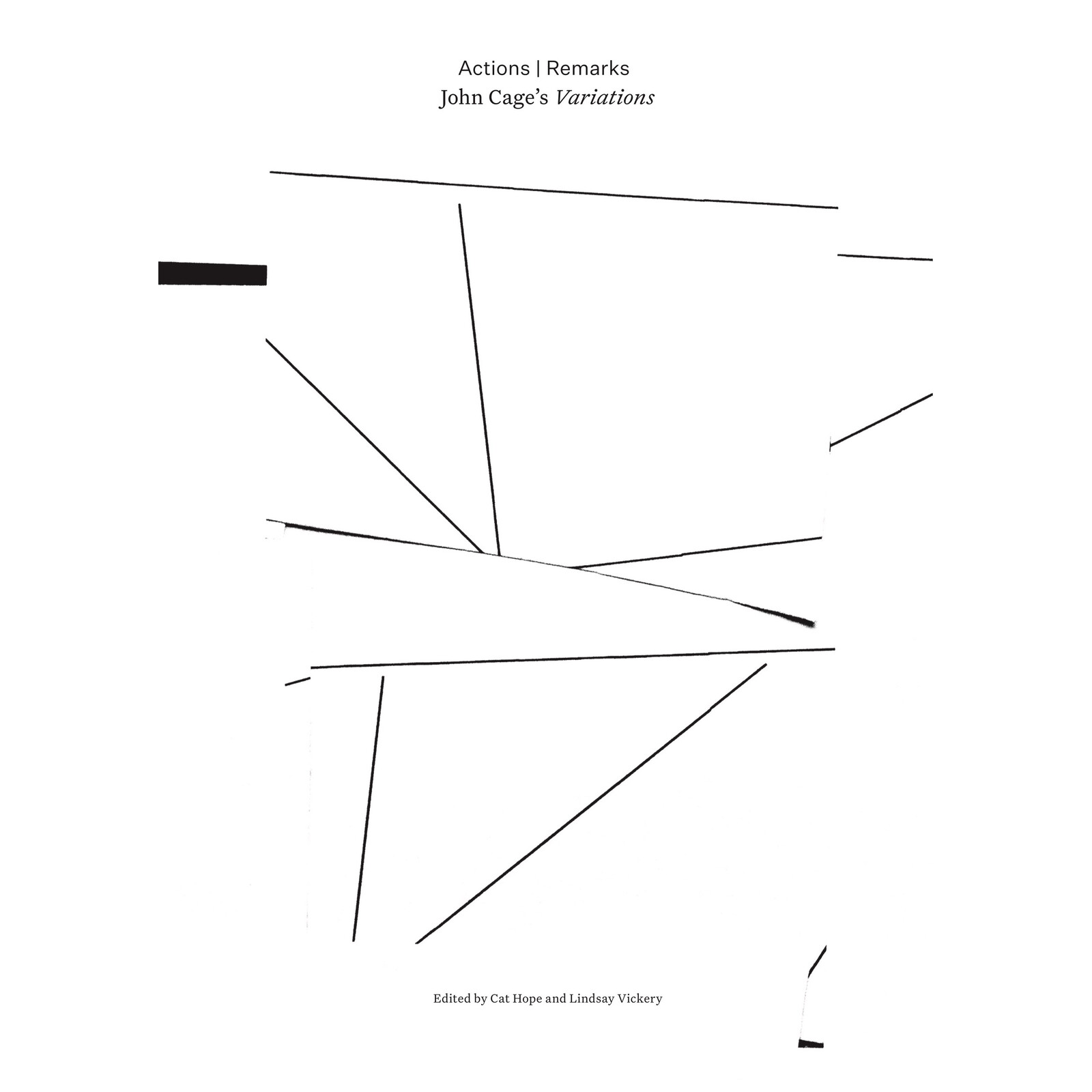 Picture of Decibel - Actions | Remarks: John Cage's Variations