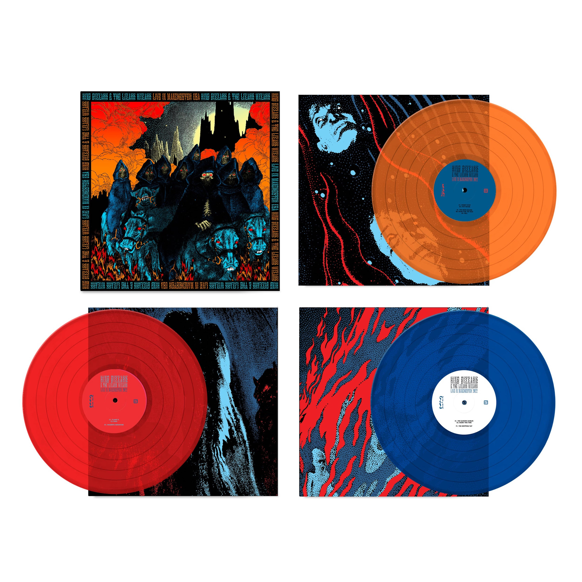 King Gizzard & The Lizard Wiza - Live In Manchester Usa (Fuzz Club Official Bootleg) [VINYL]